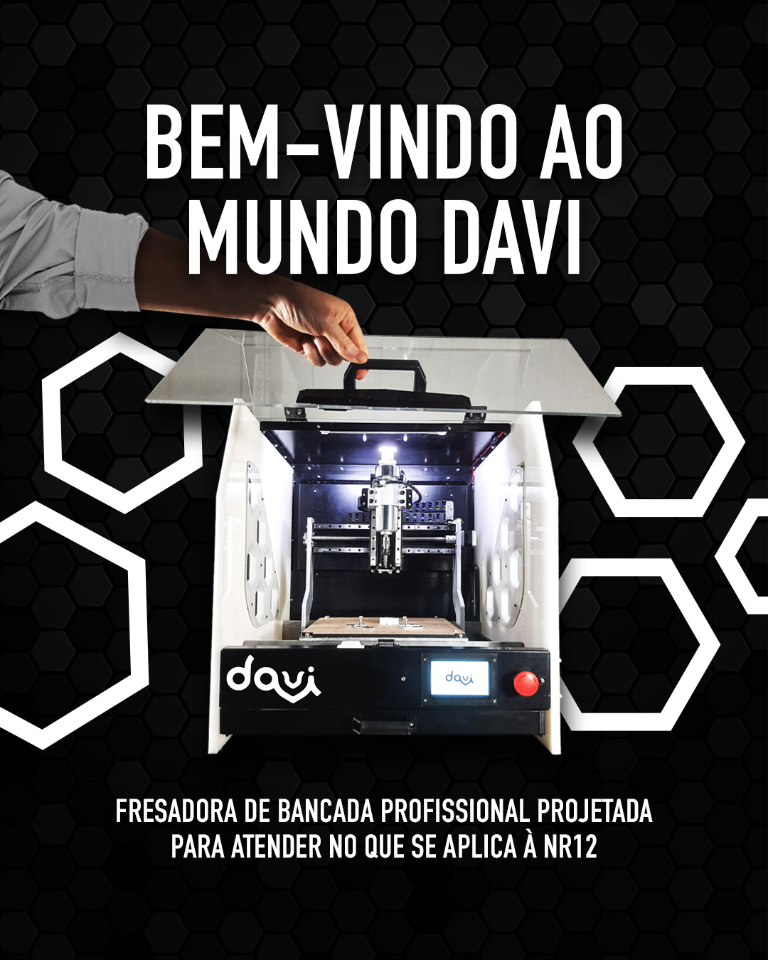 Fresadora CNC DAVI Tecnologia